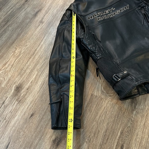 HARLEY-DAVIDSON Men Competition ll Touring Leather Jacket - Picture 13 of 16